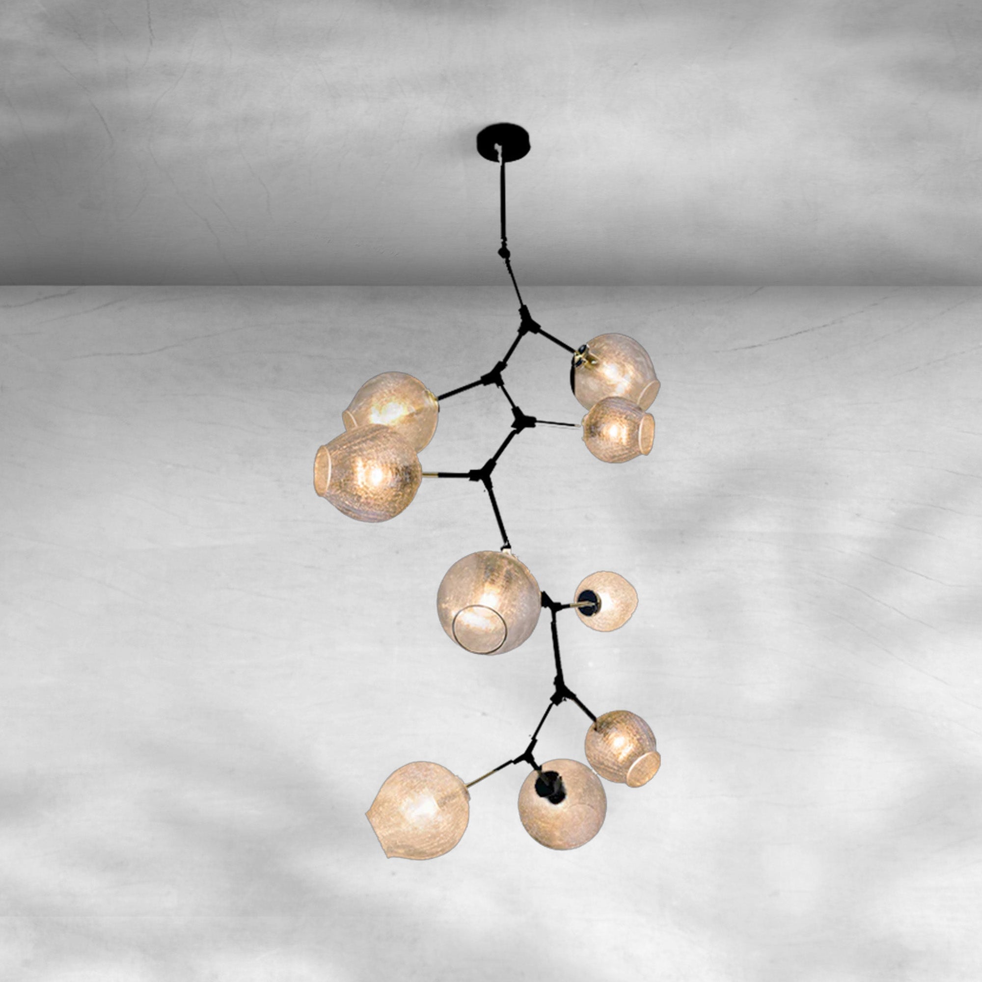 Covington Drop Globe Branching Bubble Chandelier 38''