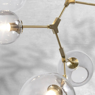 Covington Drop Globe Branching Bubble Chandelier 38''