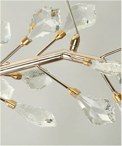sleek-modern-branch-crystal-leaves-linear-chandelier