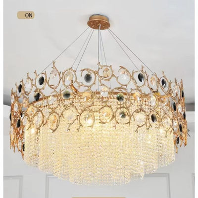 Art Dining Crystal Branch Chandelier - jchandelier