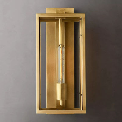 Meet Lighting Beckman Vintage 1-Light Steel & Glass Wall Sconce