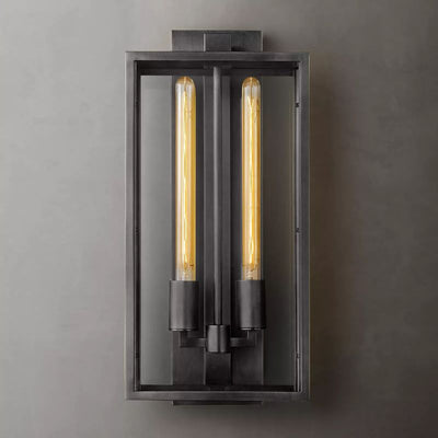 Meet Lighting Beckman Vintage 1-Light Steel & Glass Wall Sconce