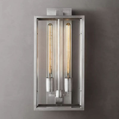 Meet Lighting Beckman Vintage 1-Light Steel & Glass Wall Sconce