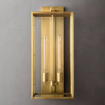 Meet Lighting Beckman Vintage 1-Light Steel & Glass Wall Sconce