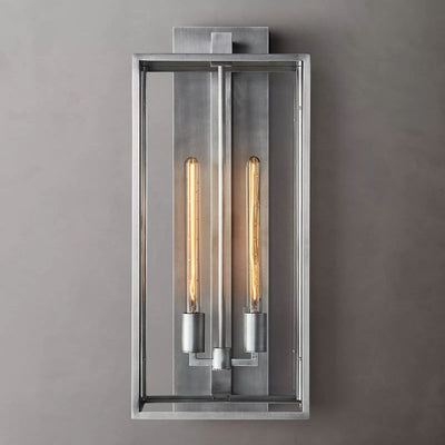 Meet Lighting Beckman Vintage 1-Light Steel & Glass Wall Sconce