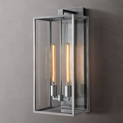 Meet Lighting Beckman Vintage 1-Light Steel & Glass Wall Sconce