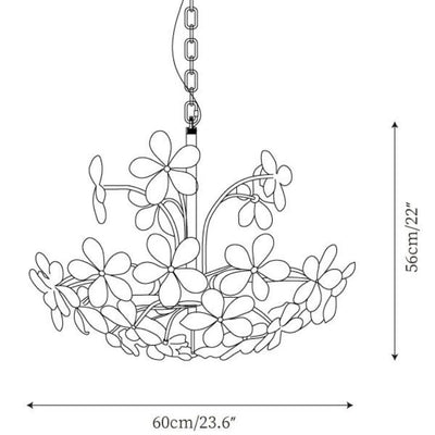 TLL Flower Modern Chandelier