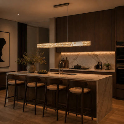 Aura K9 Crystal Linear Chandelier