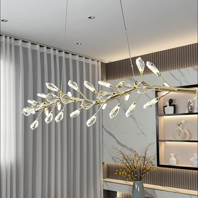 sleek-modern-branch-crystal-leaves-linear-chandelier