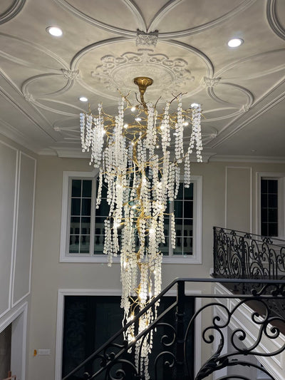 TLL 2 Story Foyer Large Branch Chandelier