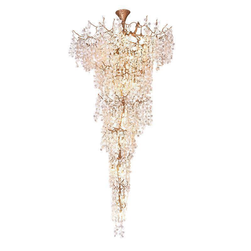 TLL 2 Story Foyer Large Branch Chandelier