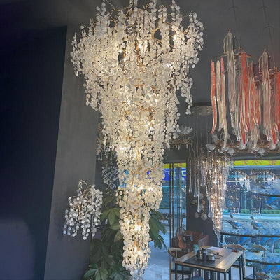 TLL 2 Story Foyer Large Branch Chandelier
