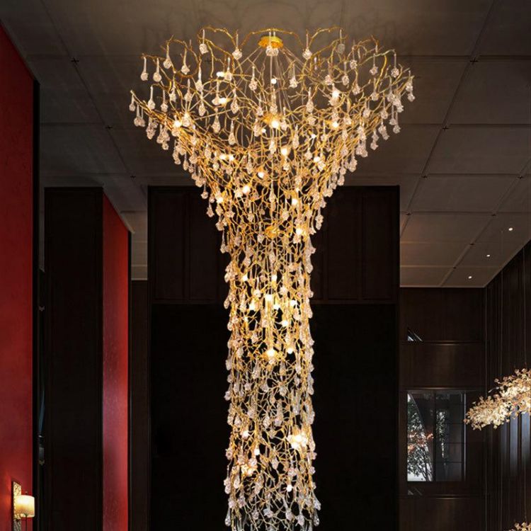 TLL Lumanna Large Branch Chandelier For High Ceiling