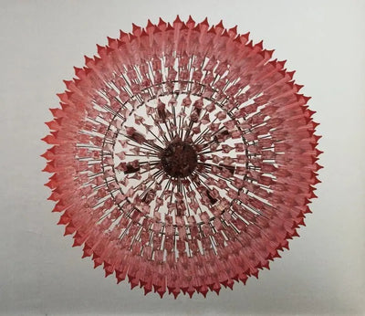 Murano Glass Chandelier – Pink