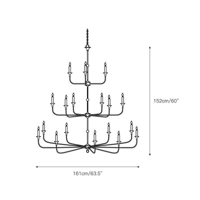 Cecil Grande Chandelier