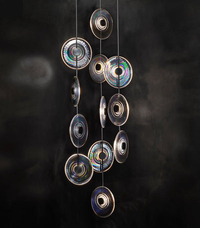 Modern Art Design Radiant Glass Chandelier