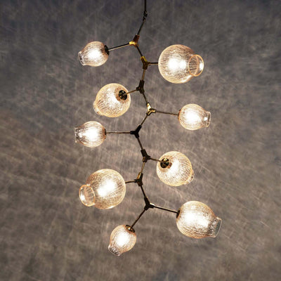 Covington Drop Globe Branching Bubble Chandelier 38''