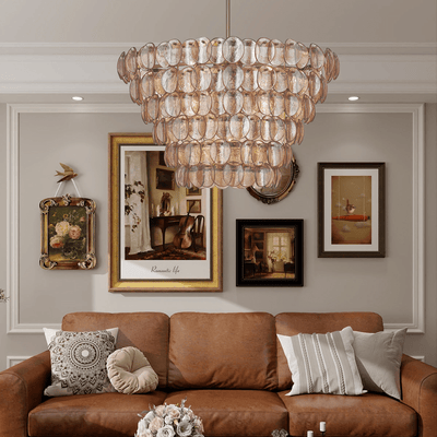 Uroko Large Chandelier - Yovalighting