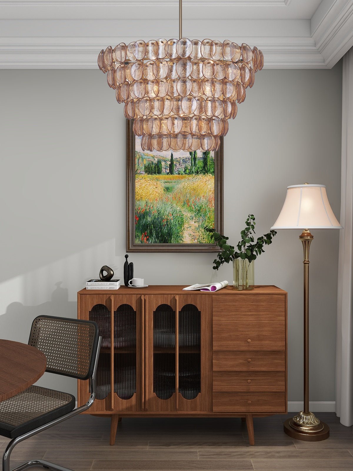 Uroko Large Chandelier - Yovalighting