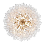 Addis 16 Light Waterfall Chandelier 32in Clear Glass - Cyran Lamps