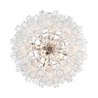 Addis 16 Light Waterfall Chandelier 32in Clear Glass - Cyran Lamps