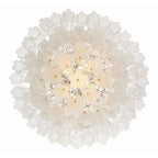 Addis 20 Light 31in Waterfall Chandelier Aged Brass - Cyran Lamps