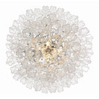 Addis 20 Light Crystal Waterfall Chandelier Aged Brass - Cyran Lamps