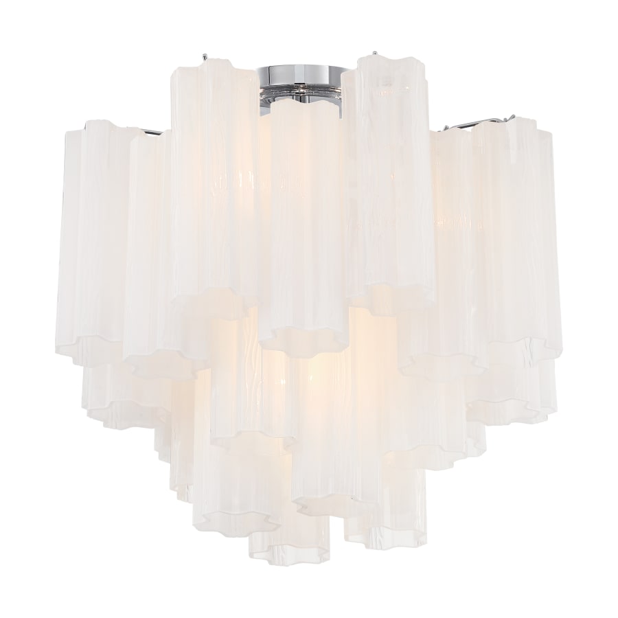 Addis 4 Light 18 in. Semi - Flush Waterfall Ceiling Fixture - Cyran Lamps
