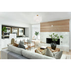 Addis 4 Light 18 in. Semi - Flush Waterfall Ceiling Fixture - Cyran Lamps