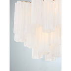 Addis 4 Light 18 in. Semi - Flush Waterfall Ceiling Fixture - Cyran Lamps