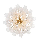 Addis 9 - Light 22 - Inch Waterfall Chandelier Aged Brass - Cyran Lamps