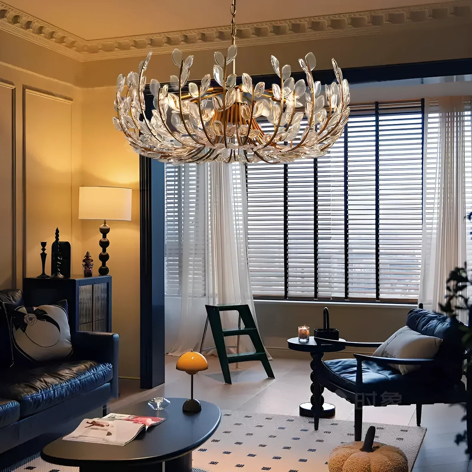 Adela 8 Light Chandelier - Cyran Lamps