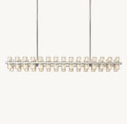 Akachon Rectangular Chandelier 54" - Cyran Lamps