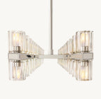Akachon Rectangular Chandelier 54" - Cyran Lamps