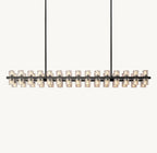 Akachon Rectangular Chandelier 54" - Cyran Lamps
