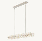 Akachon Rectangular Chandelier 54" - Cyran Lamps