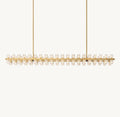 Akachon Rectangular Chandelier 72" - Cyran Lamps