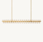 Akachon Rectangular Chandelier 72" - Cyran Lamps