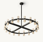 Akachon Round Chandelier 36" - Cyran Lamps