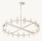 Akachon Round Chandelier 36" - Cyran Lamps