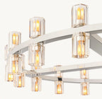 Akachon Round Chandelier 36" - Cyran Lamps