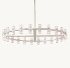 Akachon Round Chandelier 48" - Cyran Lamps