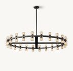 Akachon Round Chandelier 48" - Cyran Lamps