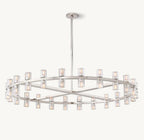 Akachon Round Chandelier 48" - Cyran Lamps