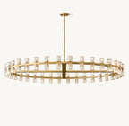 Akachon Round Chandelier 60" - Cyran Lamps