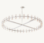 Akachon Round Chandelier 60" - Cyran Lamps