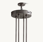 Akachon Round Two - Tier Chandelier 60" - Cyran Lamps