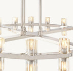 Akachon Round Two - Tier Chandelier 60" - Cyran Lamps
