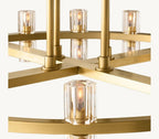 Akachon Round Two - Tier Chandelier 60" - Cyran Lamps