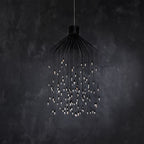 Ambert Crystal Rain Flush Mount - Cyran Lamps